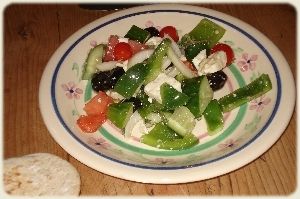 Greek Salad - A Plateful